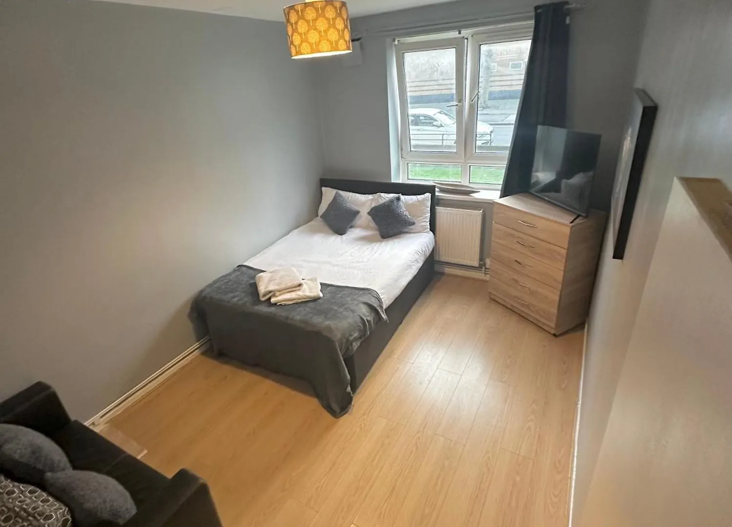아파트 1 Bedroom Flat In Whitechapel, 런던